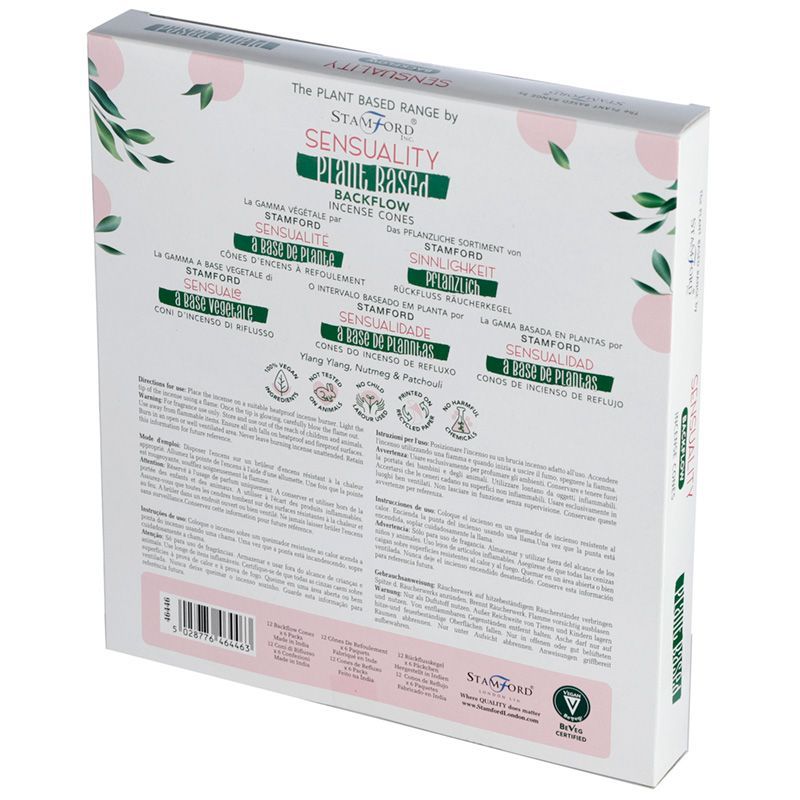 Conos de Incienso Backflow Naturales Stamford Premium (Base Vegetal) ( 14 variantes )