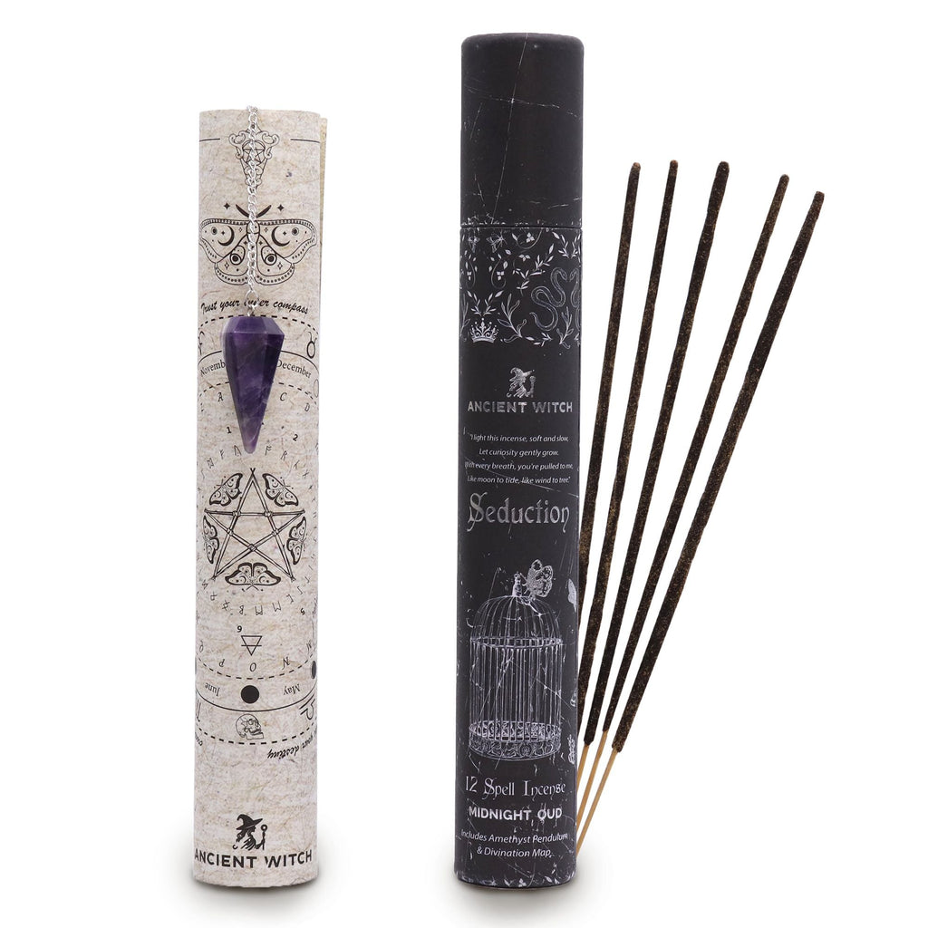 Incienso de Hechizo de Bruja Antigua + Péndulo ( 6 variantes )