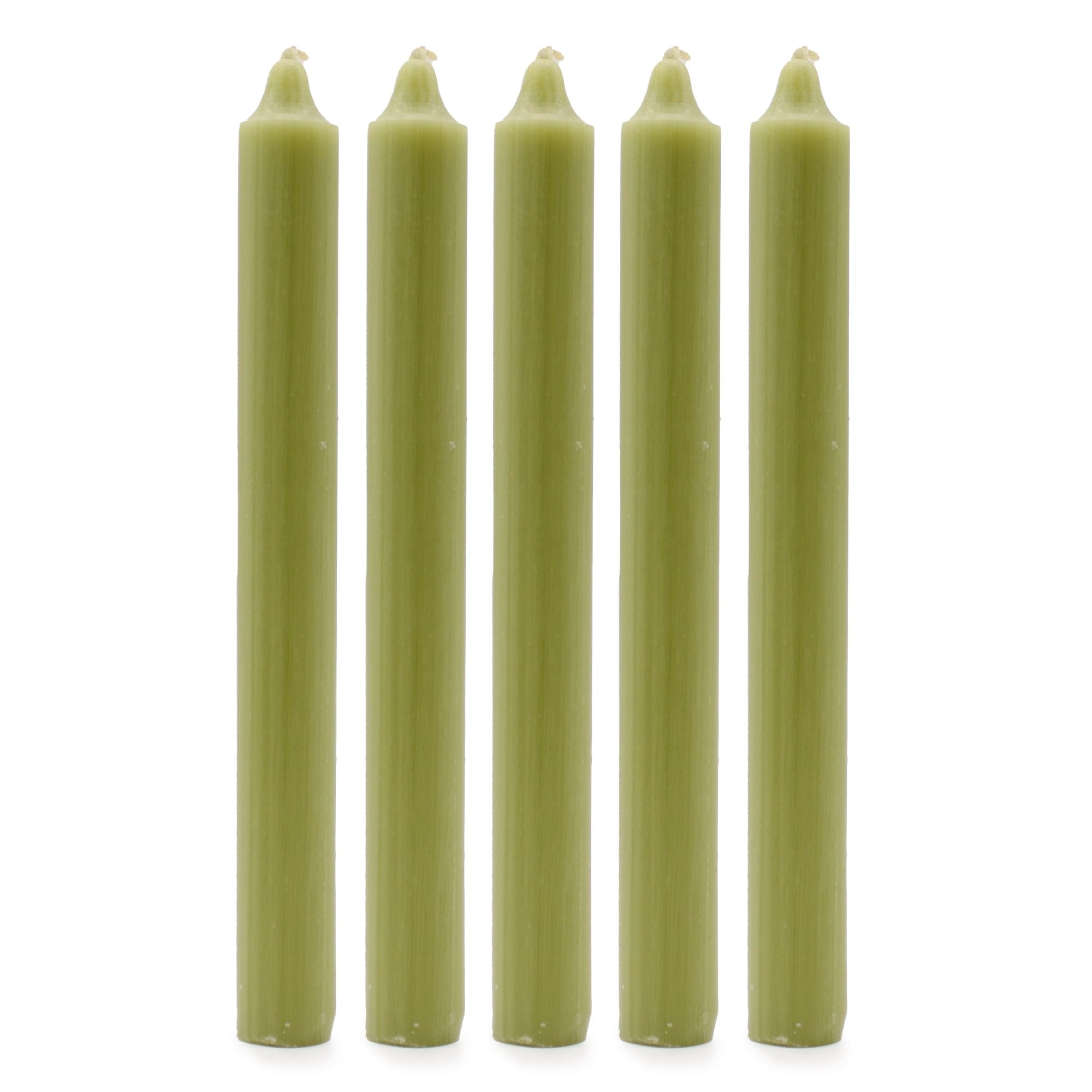 Velas a granel color sólido - Rústico - Paquete de 10 ( 15 colores )