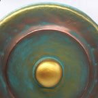 Gong de Meditación Mediano con Soporte - 50cm - Verde