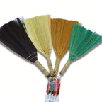 Set 4 - Escoba Ritual en Abanico de Pampas - Colores y tamaños Mixtos