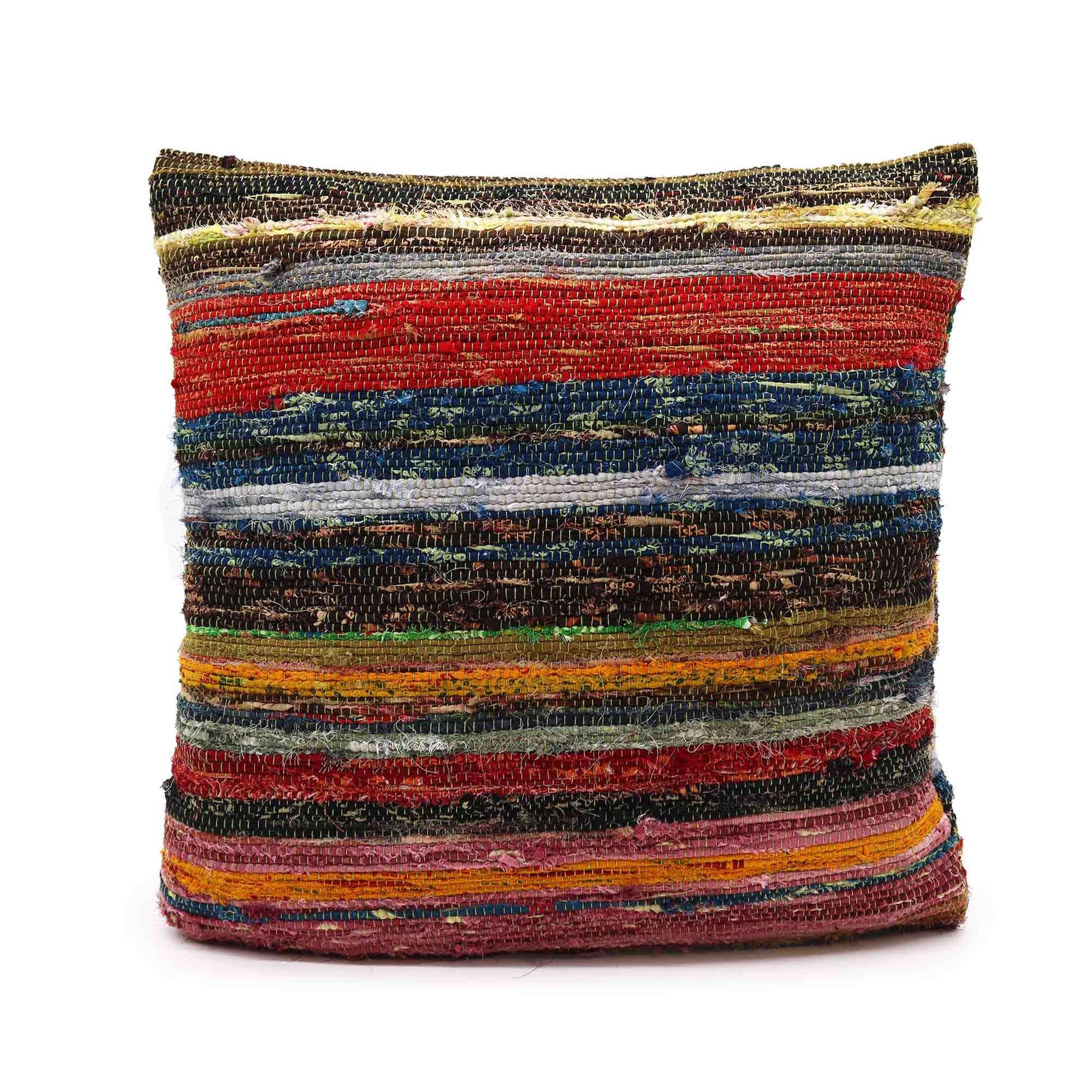 Funda para Cojín de Tapete Reciclado - 40x40cm