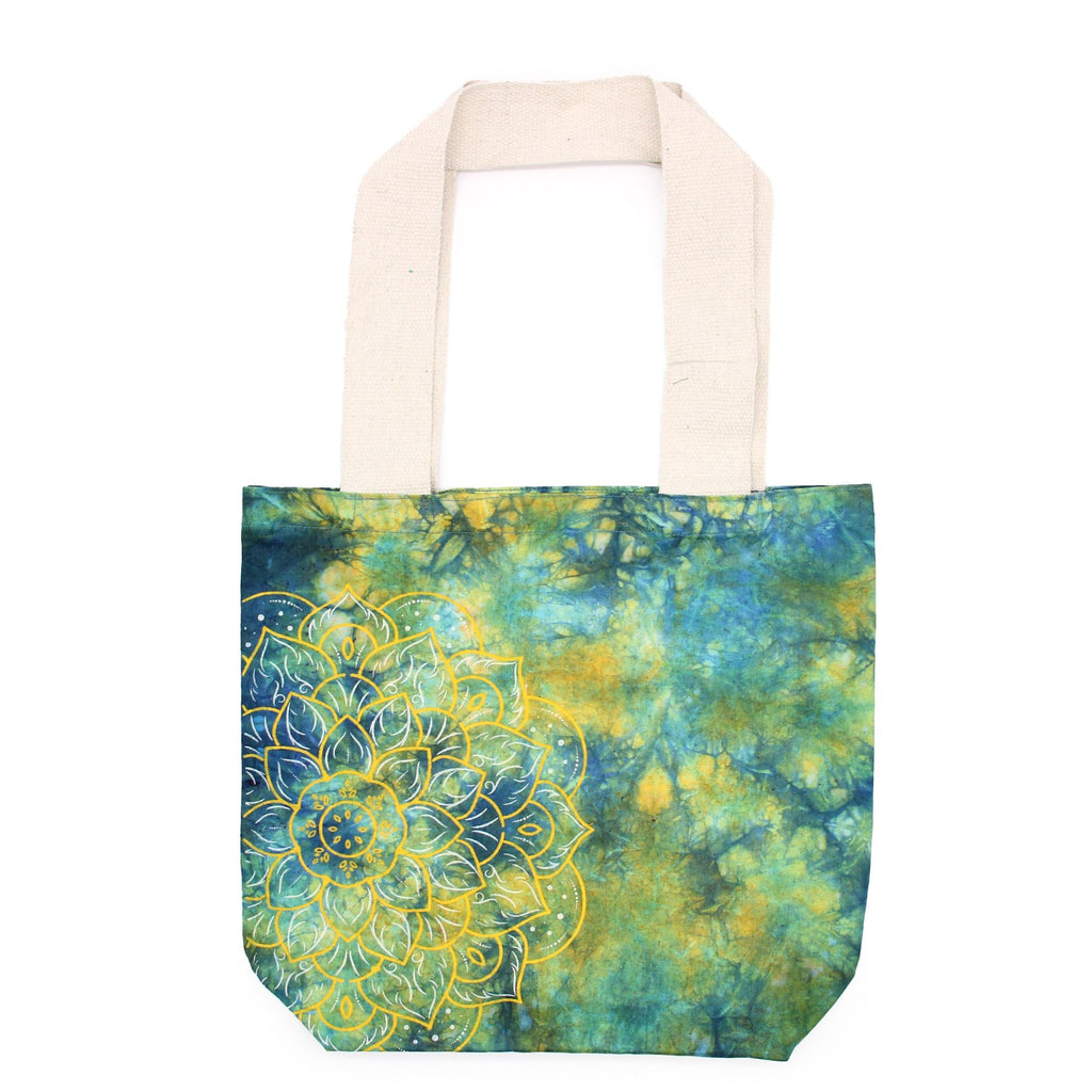 Bolsa de Algodon Natural con Diseño "Tie Dye"