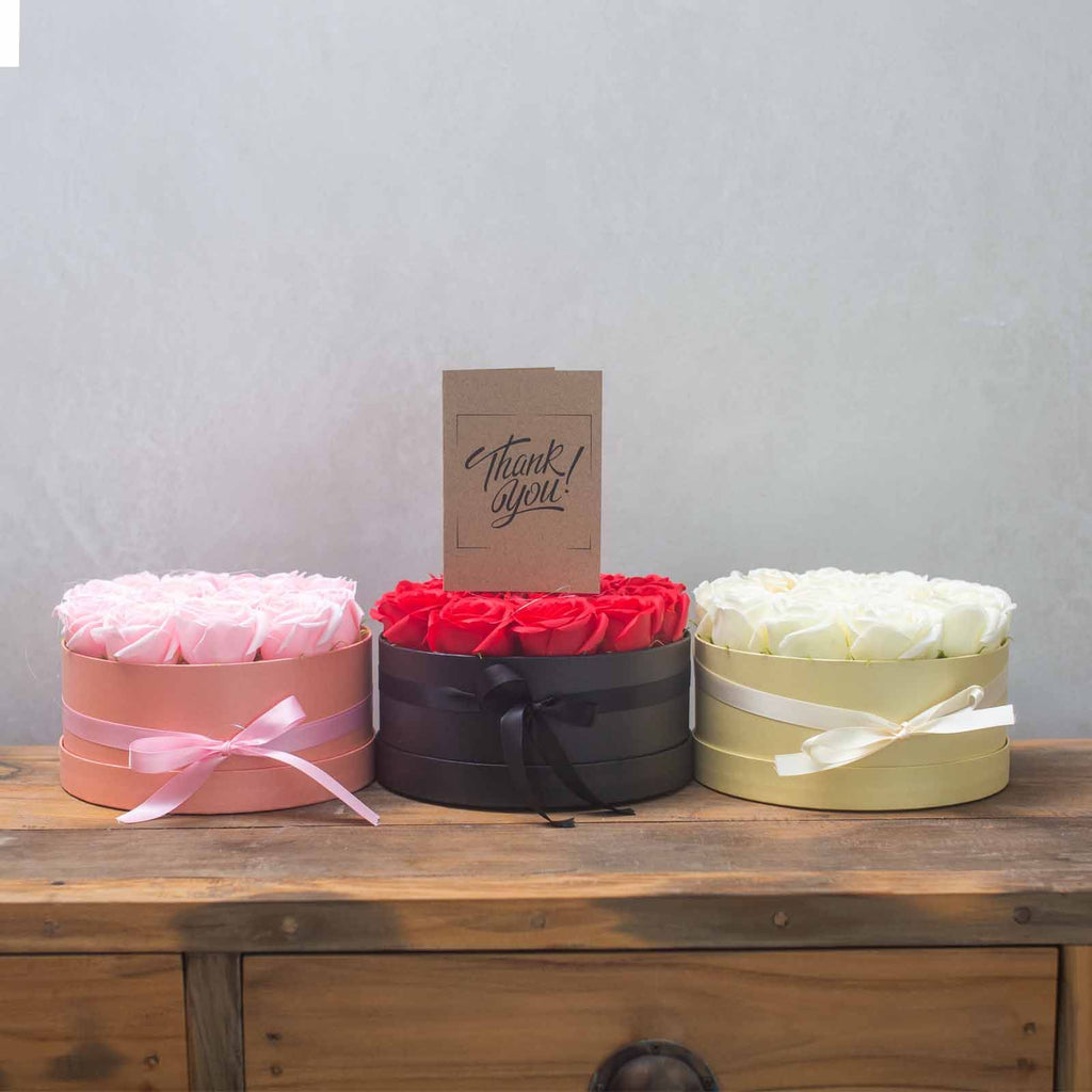 Caja de Regalo Flor de Jabón ( 7 modelos )