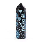 Punta de Obsidiana Negra Natural ( 5 modelos )