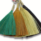 Set 4 - Escoba Ritual en Abanico de Pampas - Colores y tamaños Mixtos