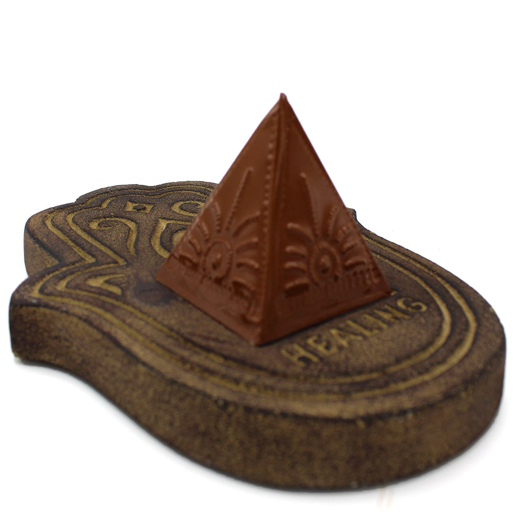 Juego de moldes de incienso en polvo - Lt Brown Dk Brown Orange