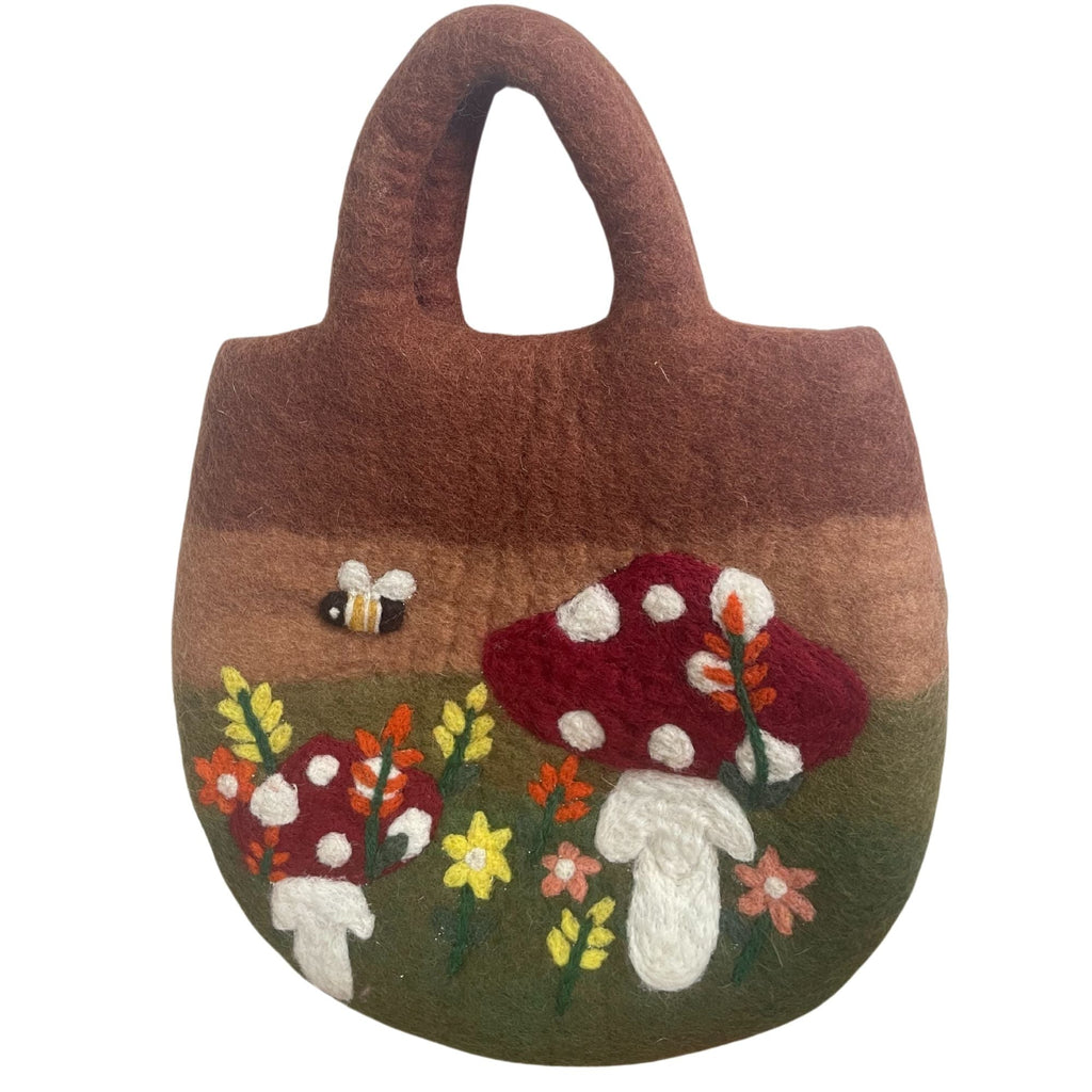 Bolsos y Estuches (15cm-12cm) de Fieltro Natural ( 20 modelos )