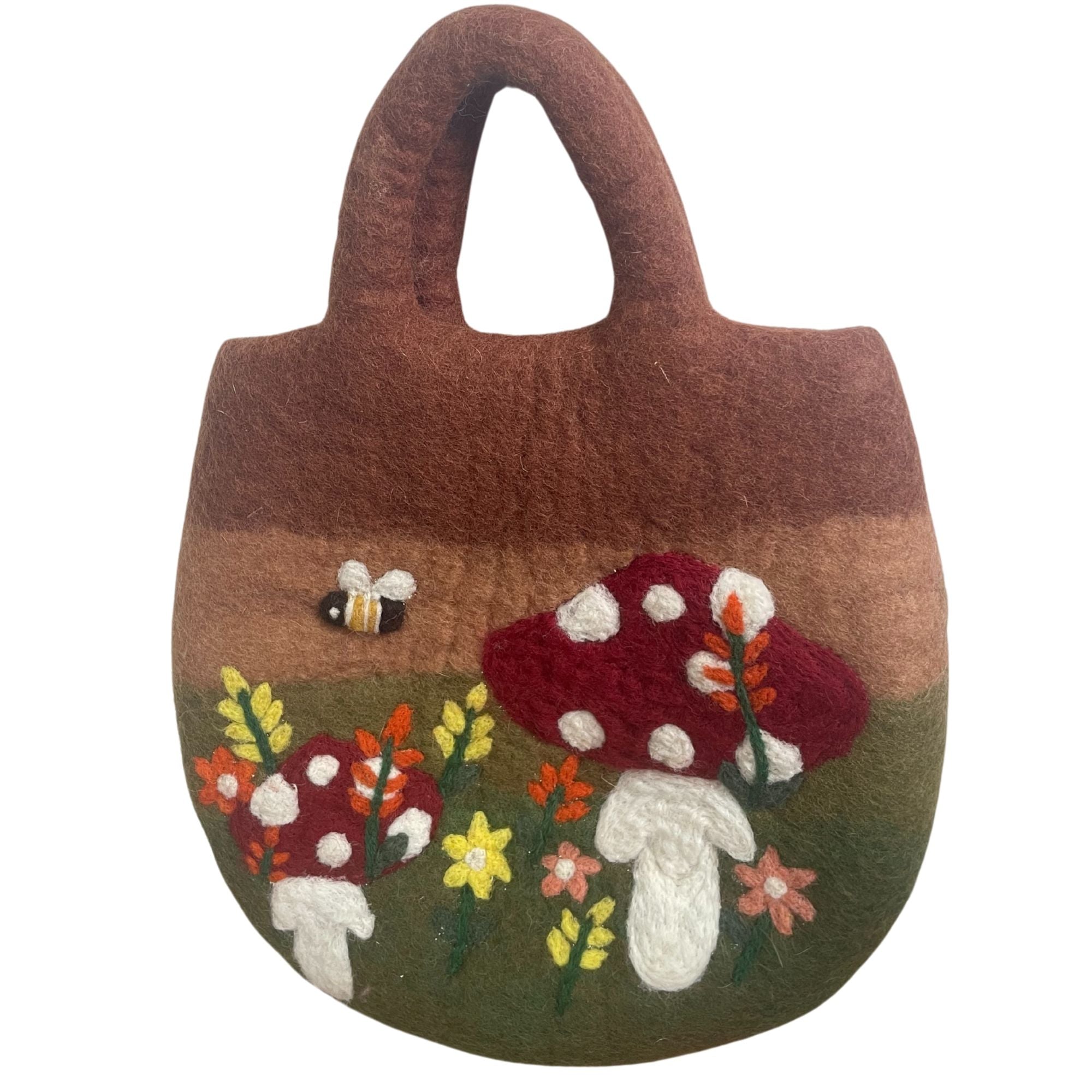Bolsos y Estuches (15cm-12cm) de Fieltro Natural ( 20 modelos )