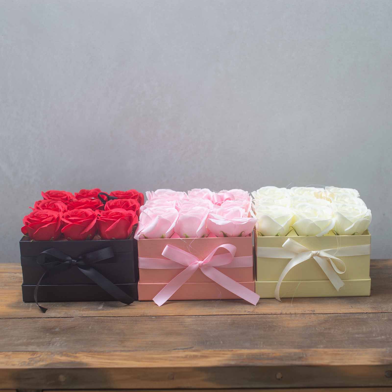 Caja de Regalo Flor de Jabón ( 7 modelos )