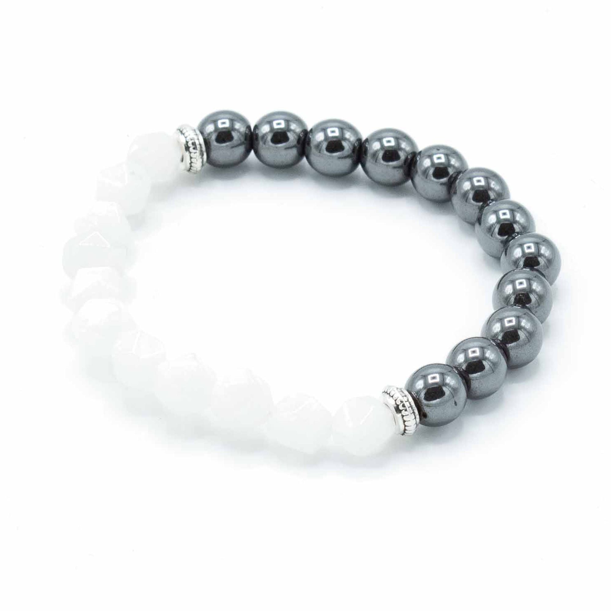 Pulsera de Piedras Naturales Facetadas – Ajuste Elástico ( 12 modelos )