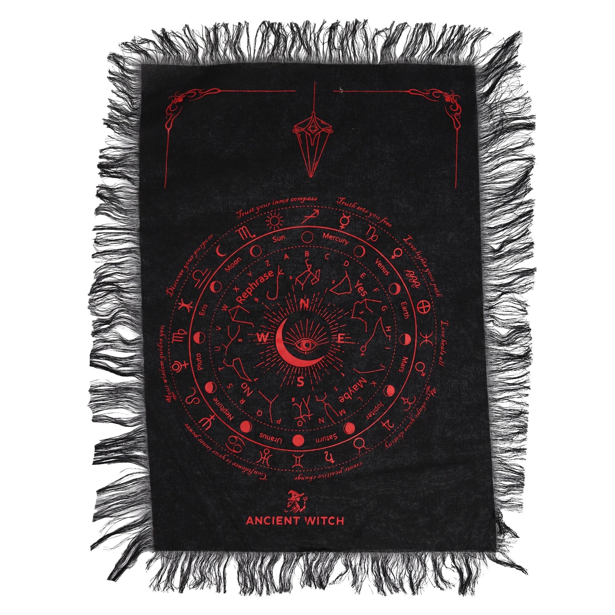 Paño Ritual y de Adivinación Ancient Witch (Algodón 30x46,5 cm)( 8 modelos )