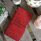Diario de Cuero - Little Book of Big Plans - Rojo (80 pagínas)