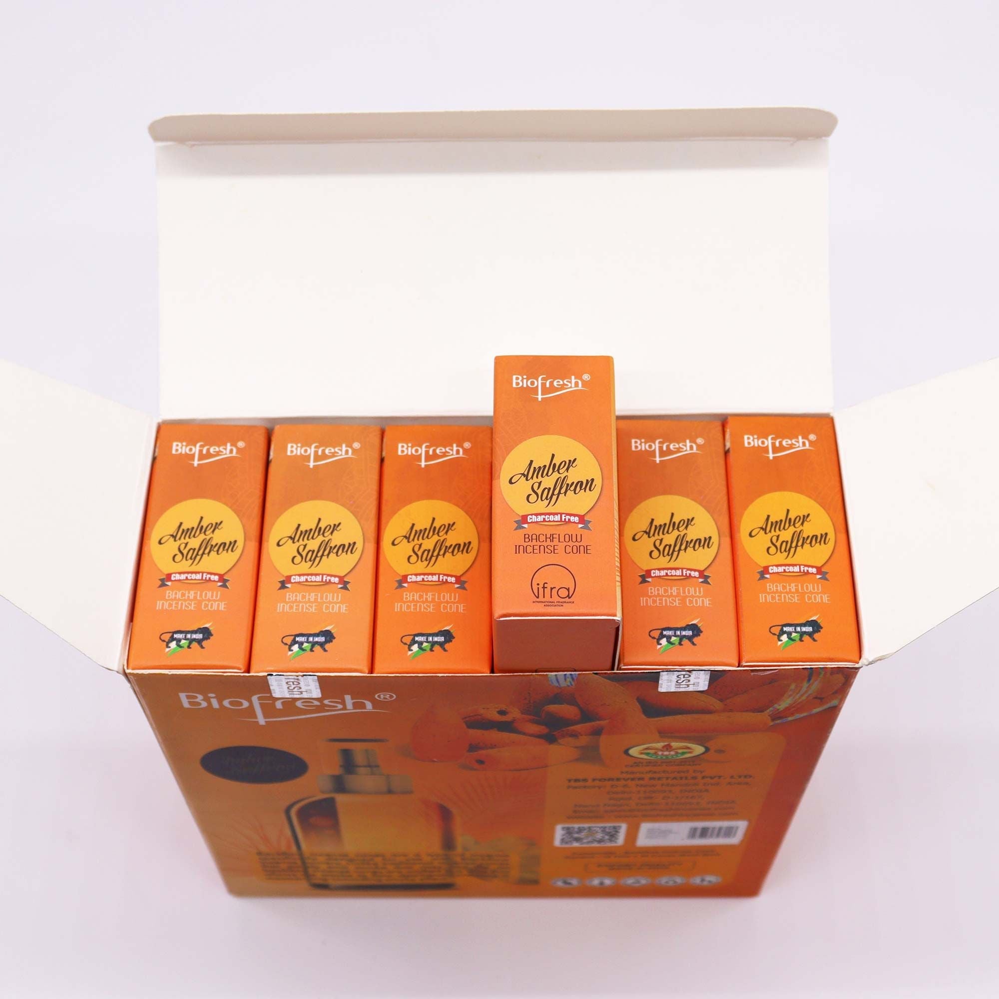 Conos de Incienso Backflow Biofresh (40 uds) ( 6 variantes )