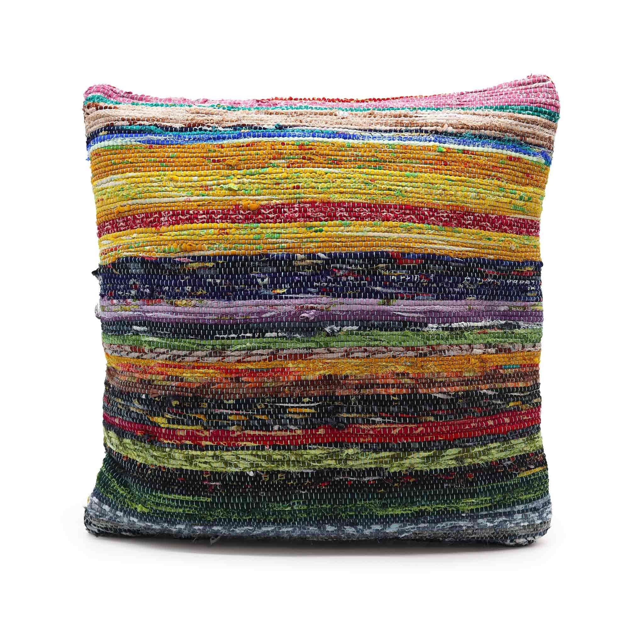 Funda para Cojín de Tapete Reciclado - 40x40cm