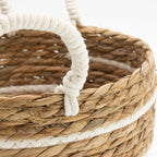 Cestas de Hoja de Plátano y Hierba Marina