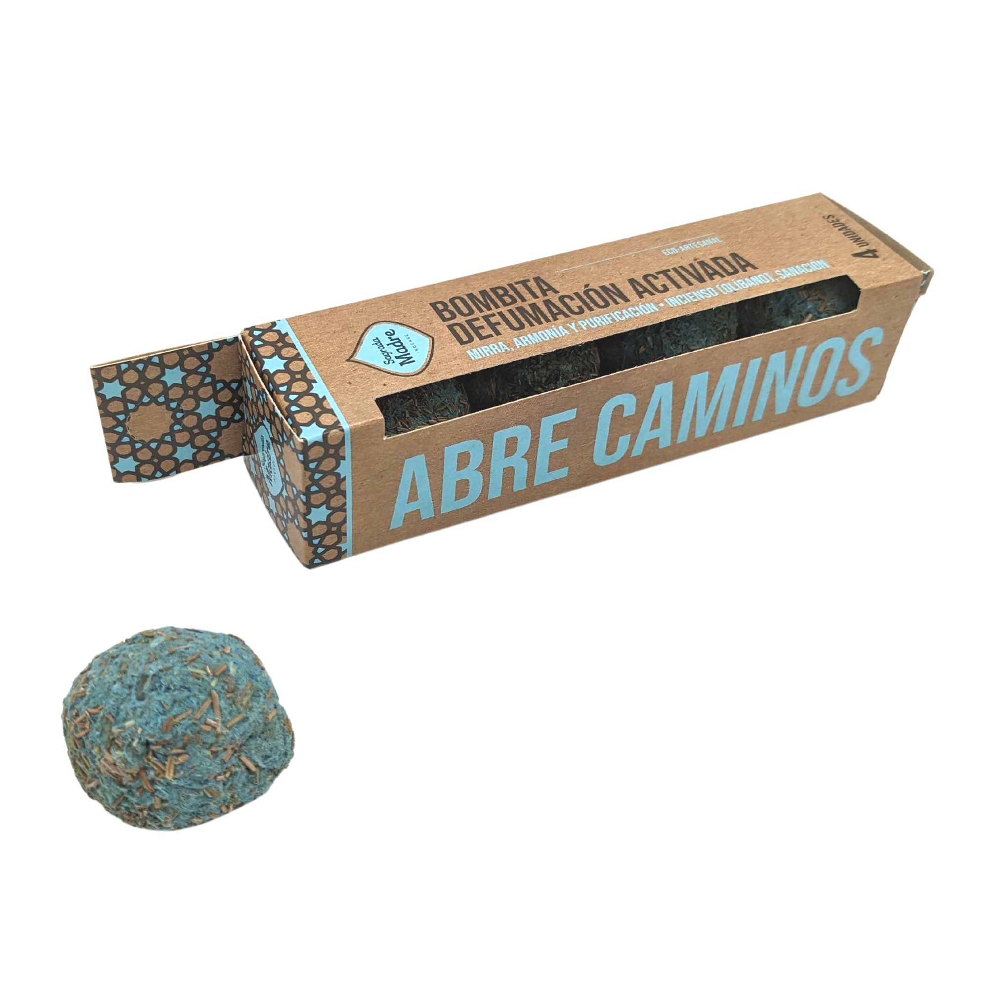 Caja de 4 Bombitas de Incienso Abrecamino