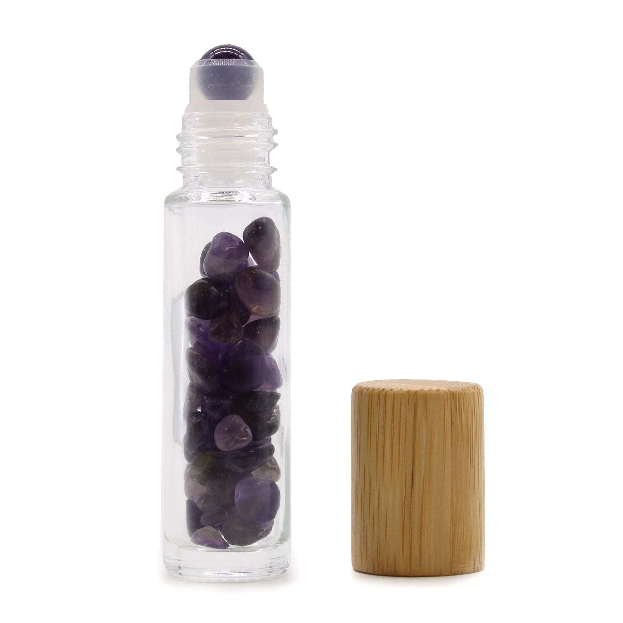 Botella Roll-On con Piedras Preciosas 10 ml ( 12 modelos )
