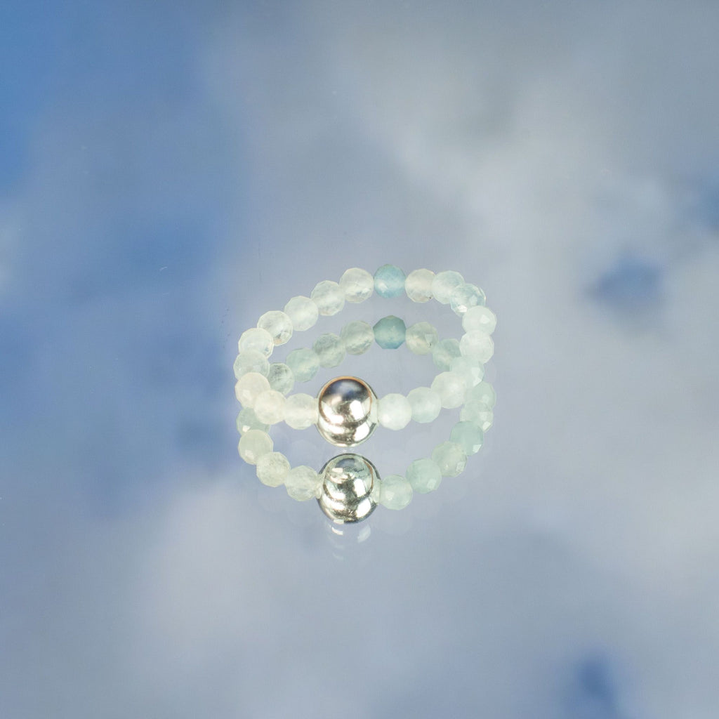 Conjunto de 3 Anillos con Gemas Ninfa ( 7 modelos )