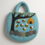 Bolsos y Estuches (15cm-12cm) de Fieltro Natural ( 20 modelos )