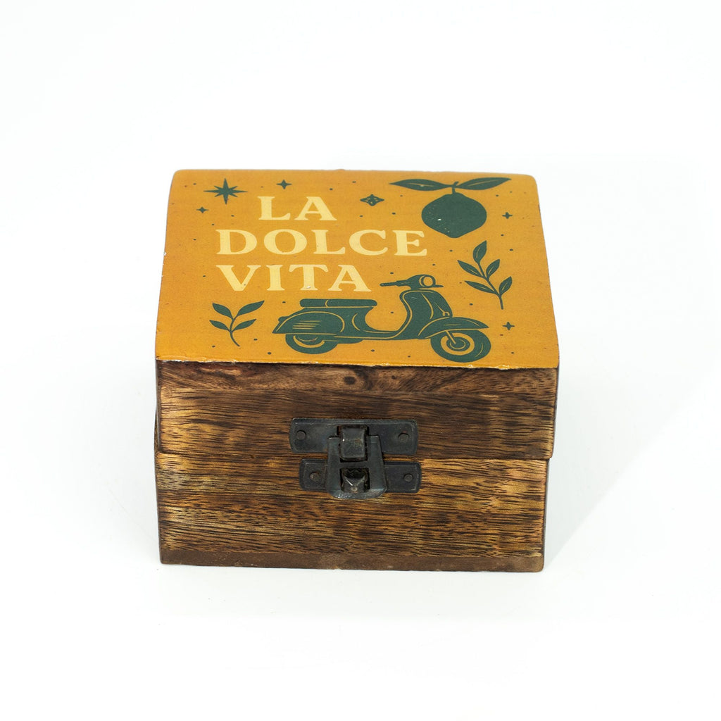 Caja de Madera con Acabado Cerámico (Artesanal) ( 22 modelos diferentes )