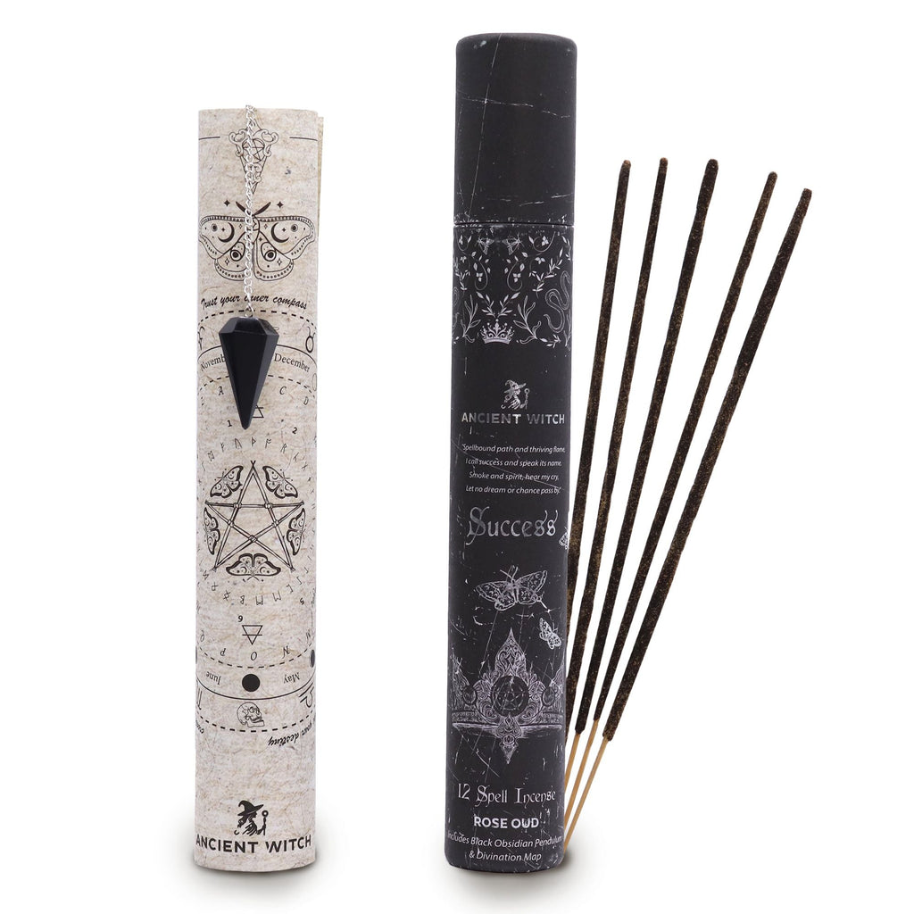 Incienso de Hechizo de Bruja Antigua + Péndulo ( 6 variantes )
