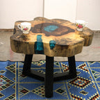 Mesa de Café de Tamarindo y resina