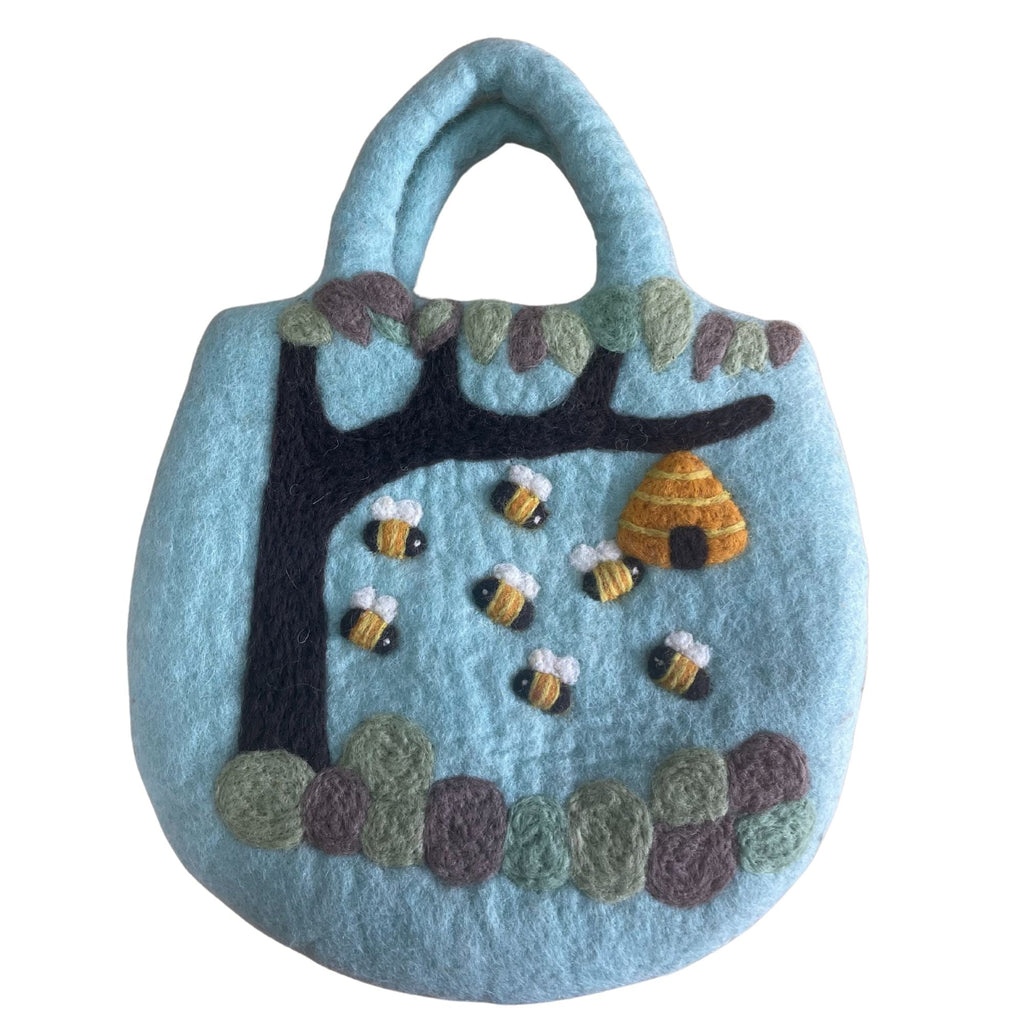 Bolsos y Estuches (15cm-12cm) de Fieltro Natural ( 20 modelos )