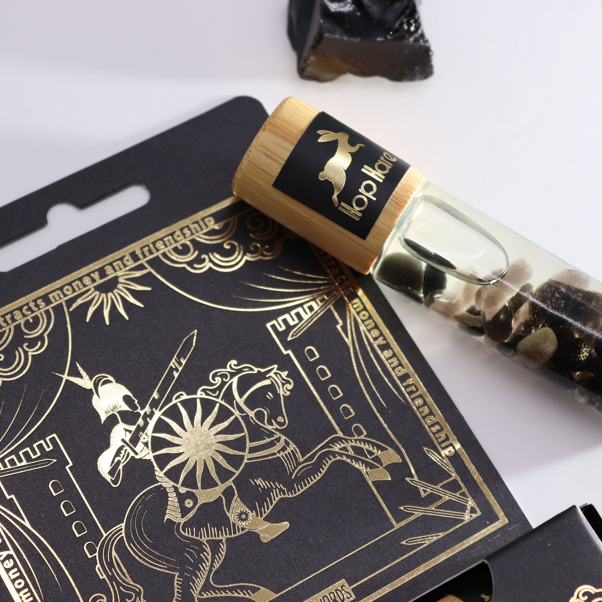 HH Tarot Roll-On de Aceite Esencial con Piedras Preciosas ( 7 modelos )