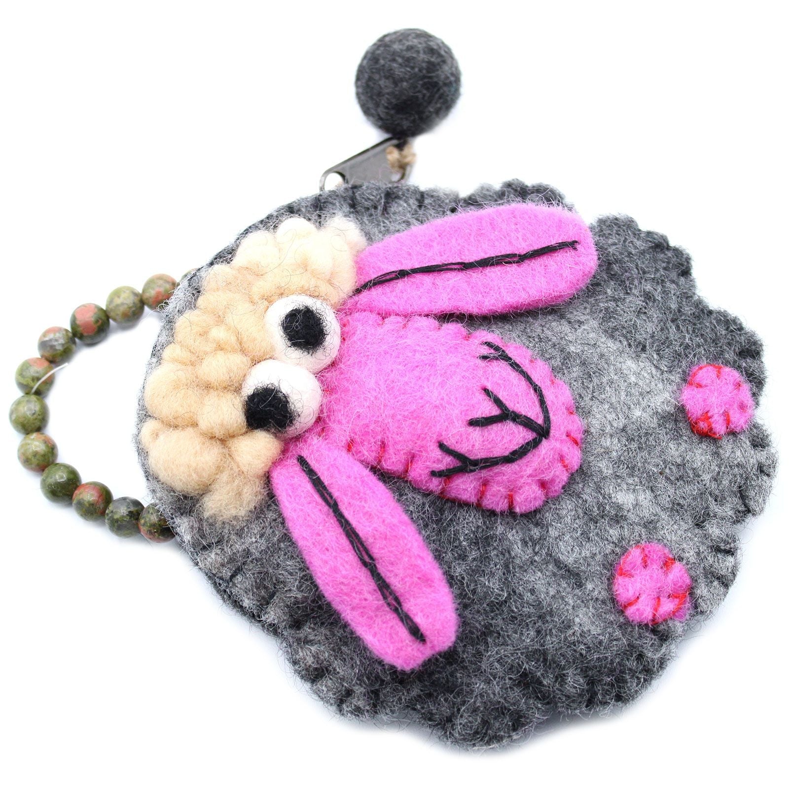 Bolsos y Estuches (15cm-12cm) de Fieltro Natural ( 20 modelos )