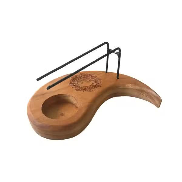 Calentador de Palo Santo en Madera de Teca ( 11 modelos )