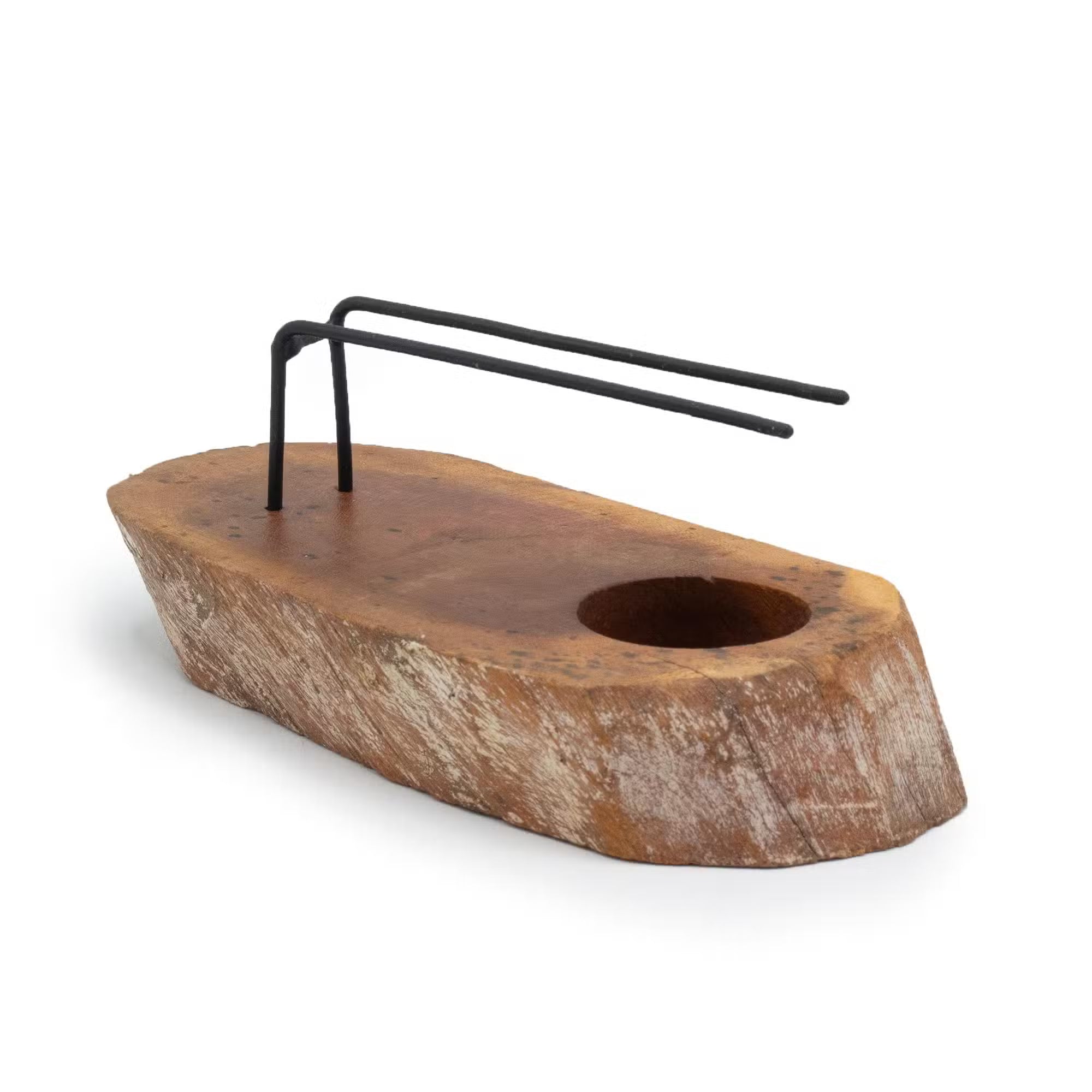 Calentador de Palo Santo en Madera de Teca ( 11 modelos )