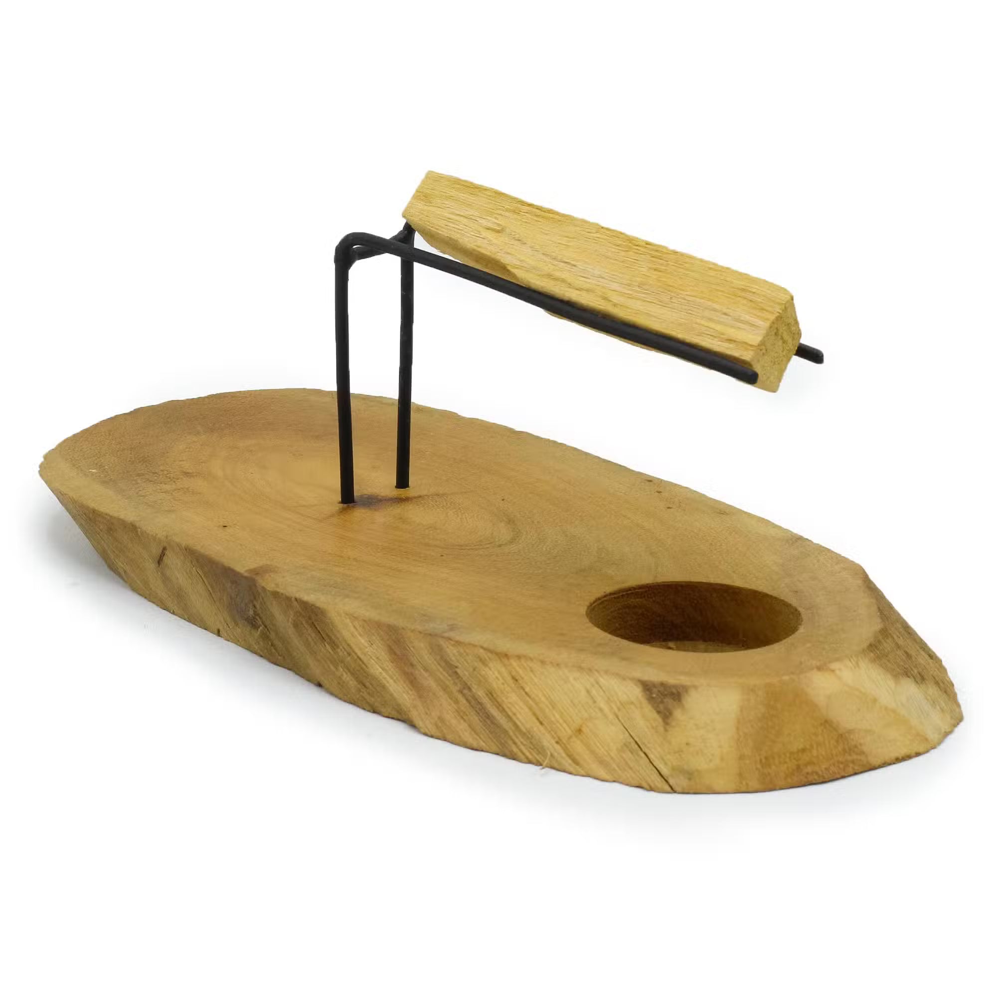 Calentador de Palo Santo en Madera de Teca ( 11 modelos )