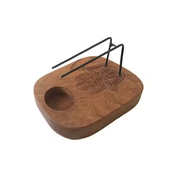 Calentador de Palo Santo en Madera de Teca ( 11 modelos )