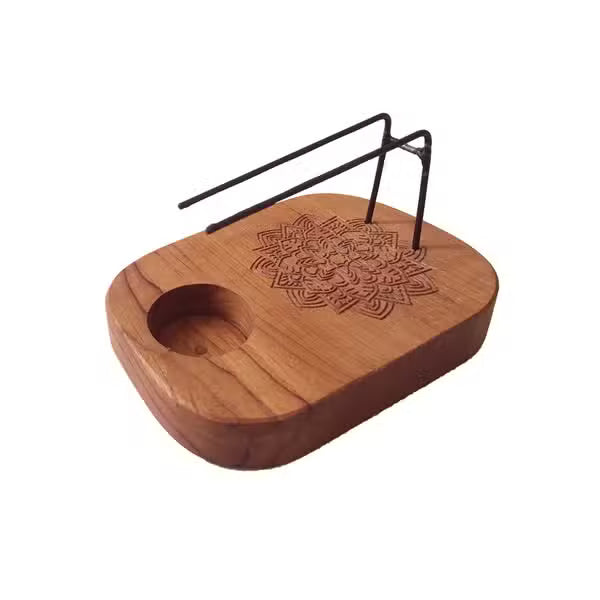 Calentador de Palo Santo en Madera de Teca ( 11 modelos )