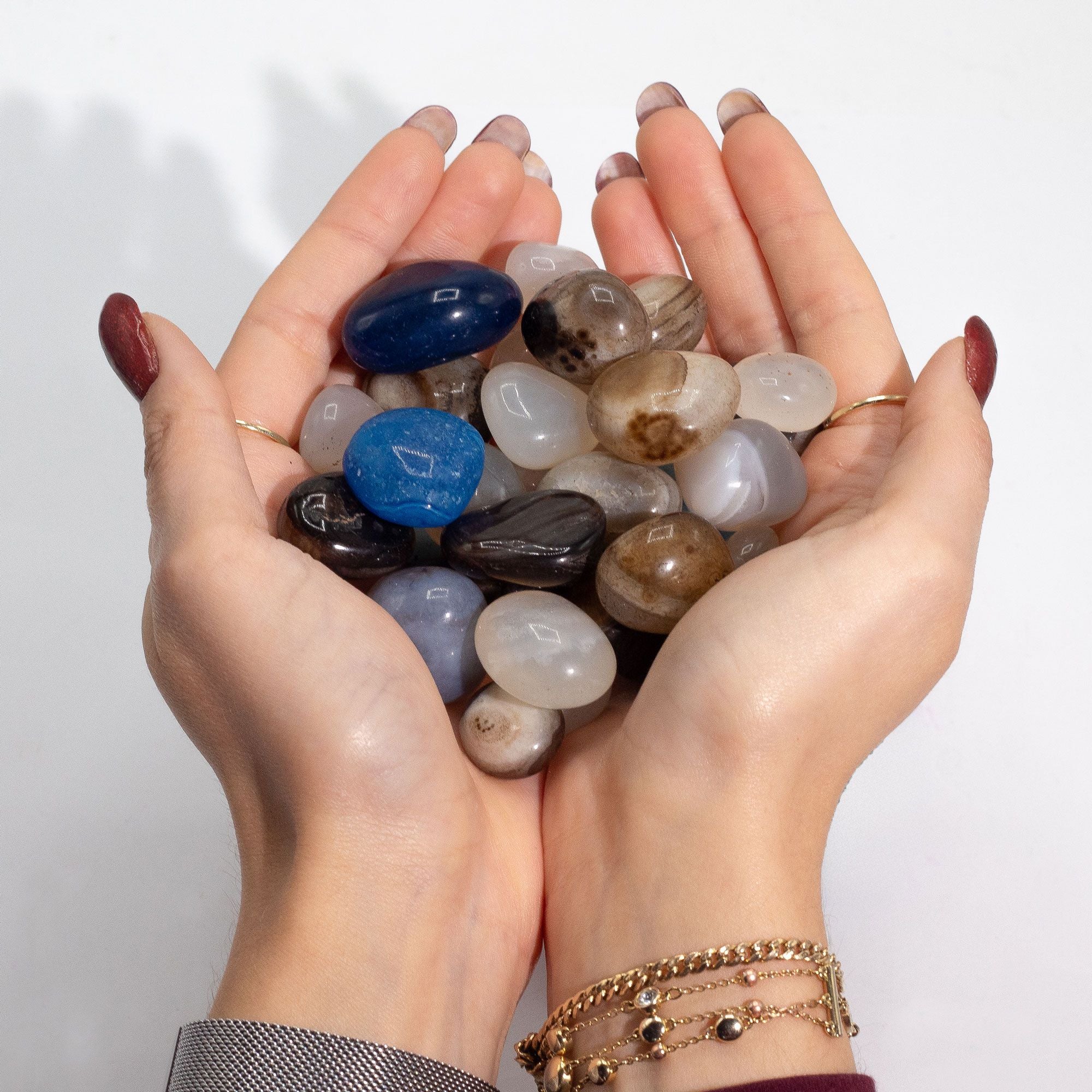 1 Kg Gemas Mixtas Naturales para Joyería y Ritual ( 19 variantes diferentes )