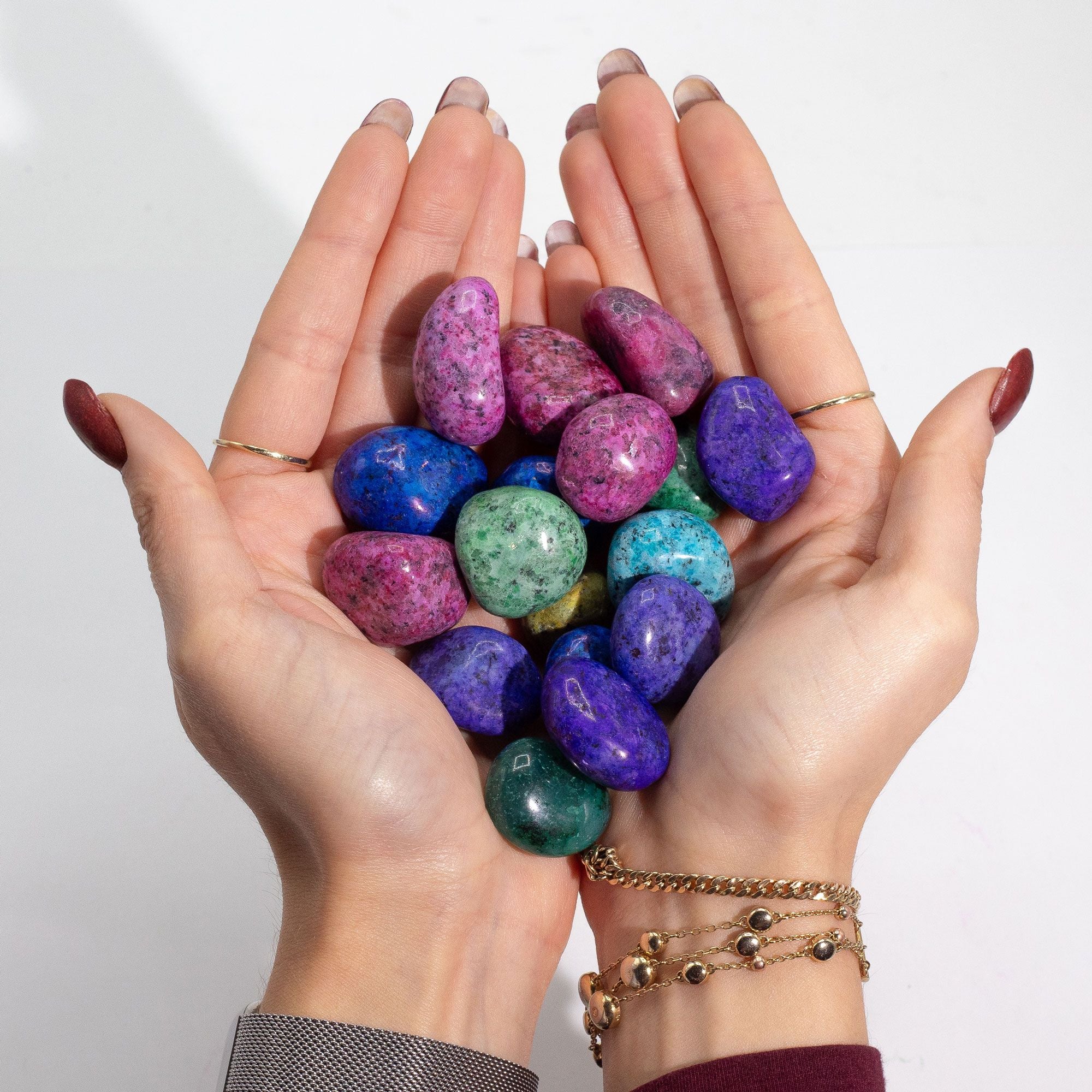 1 Kg Gemas Mixtas Naturales para Joyería y Ritual ( 19 variantes diferentes )