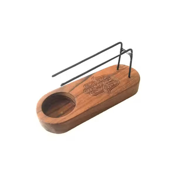 Calentador de Palo Santo en Madera de Teca ( 11 modelos )