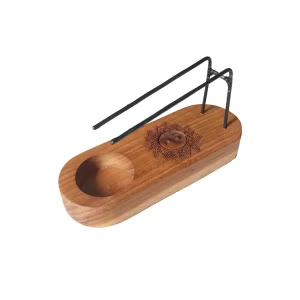 Calentador de Palo Santo en Madera de Teca ( 11 modelos )