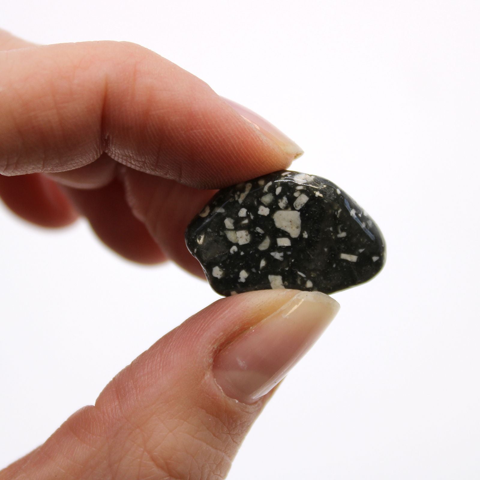 24x Pequeñas piedras africanas - Gallina de Guinea