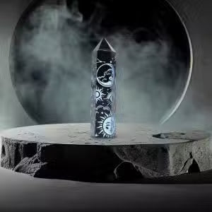 Punta de Obsidiana Negra Natural ( 5 modelos )