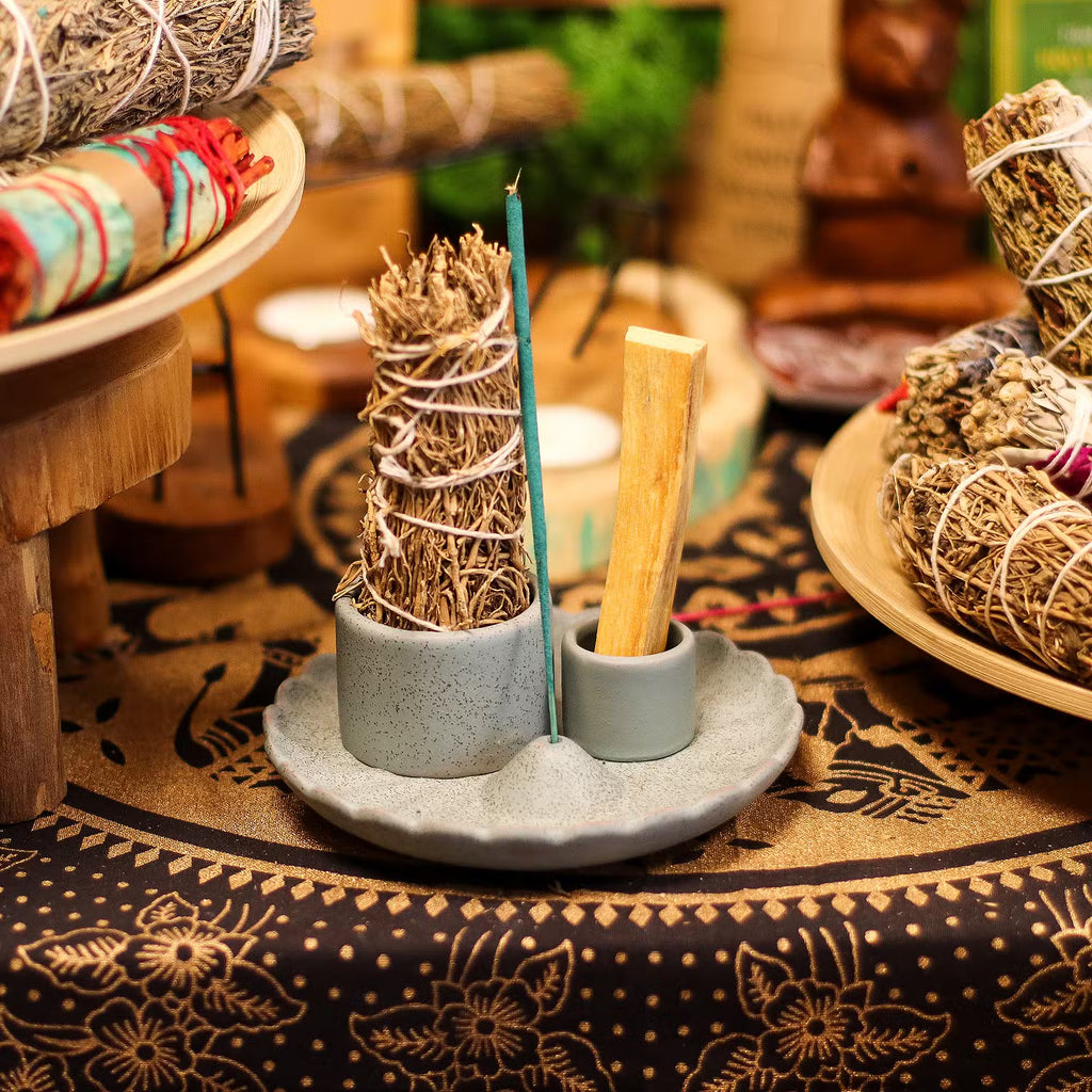 Soporte Cerámico para Palo Santo e Incienso ( 5 modelos )