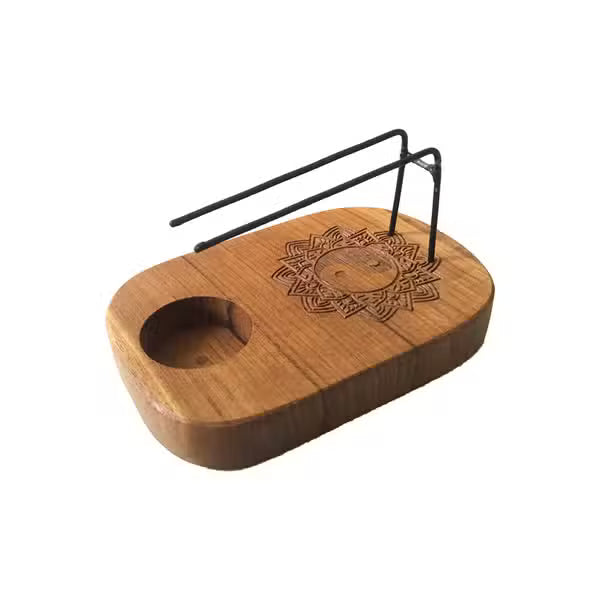 Calentador de Palo Santo en Madera de Teca ( 11 modelos )